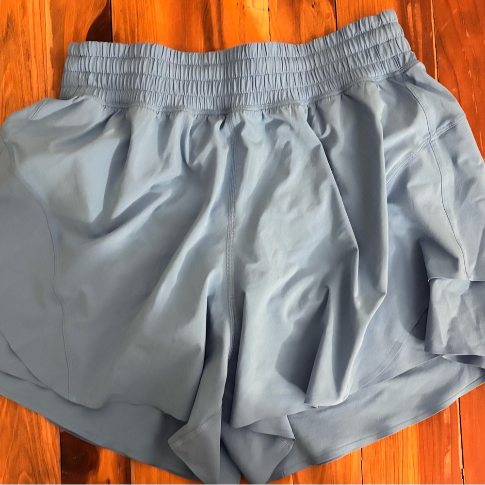 lululemon athletica Light Blue Athletic Shorts